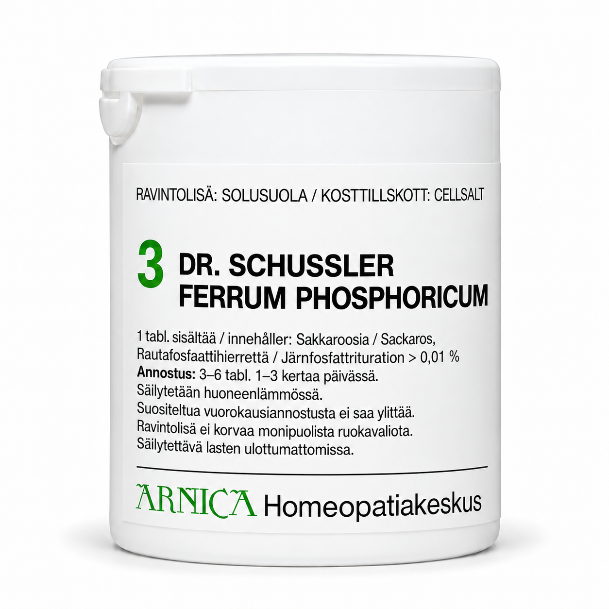 Ferrum phosphoricum Ferrum phosphoricum – tuotekuva
