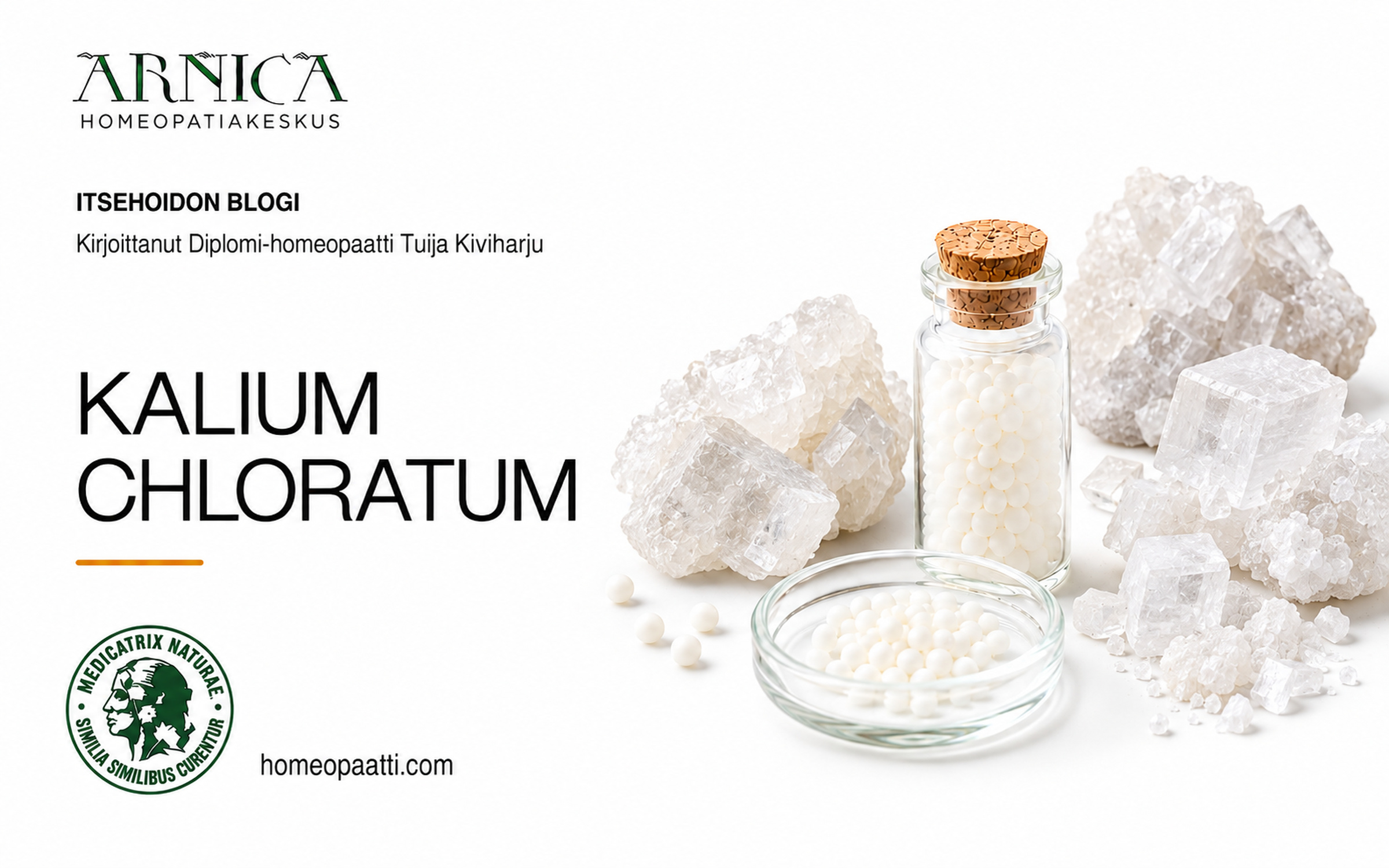 KALIUM CHLORATUM – Solusuola nro 4 tutuksi