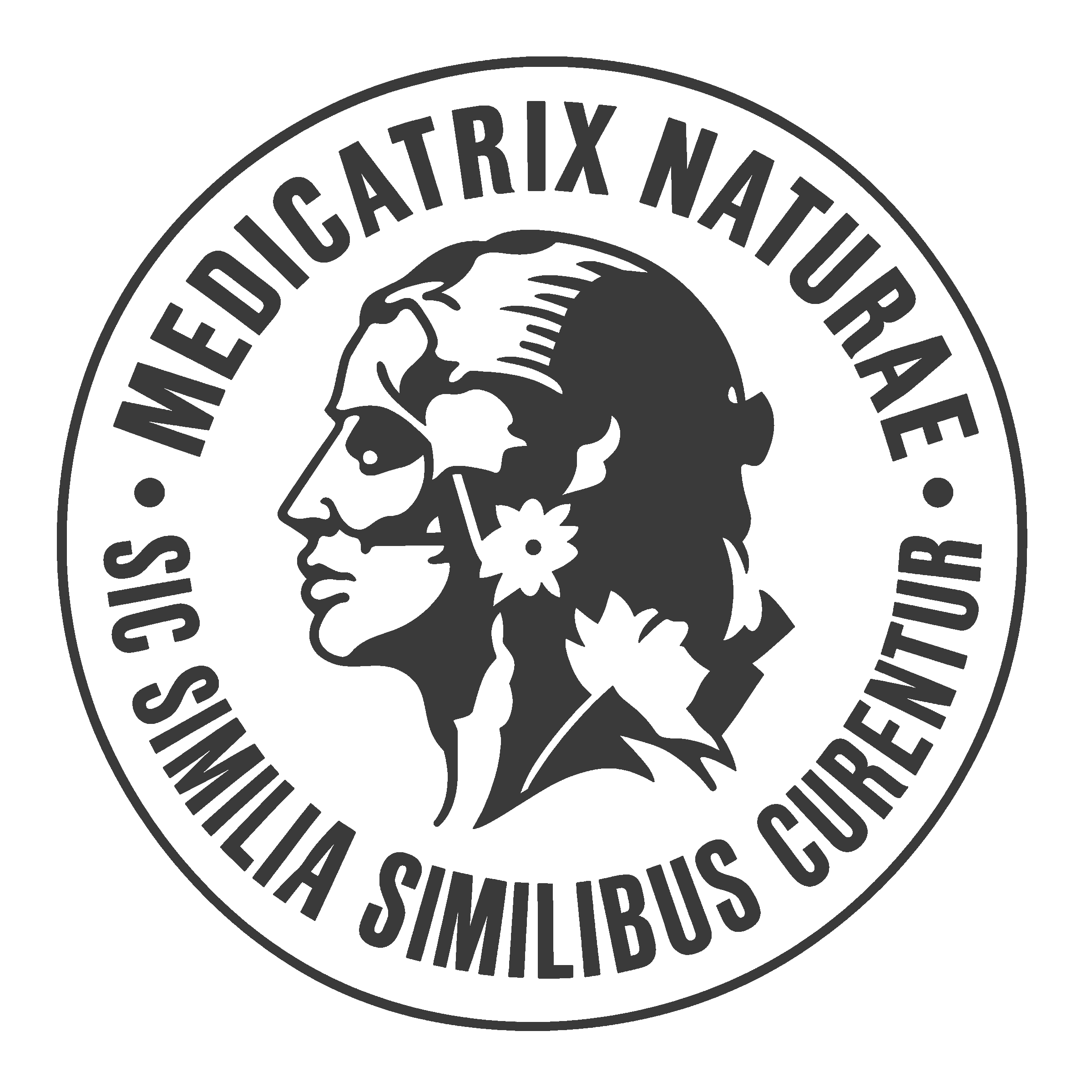 Arnica Homeopatiakeskuksen Medicatrix Naturae -logo