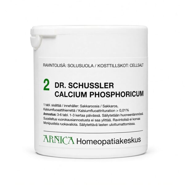 Schüssler solusuola 2 Calcium phosphoricum