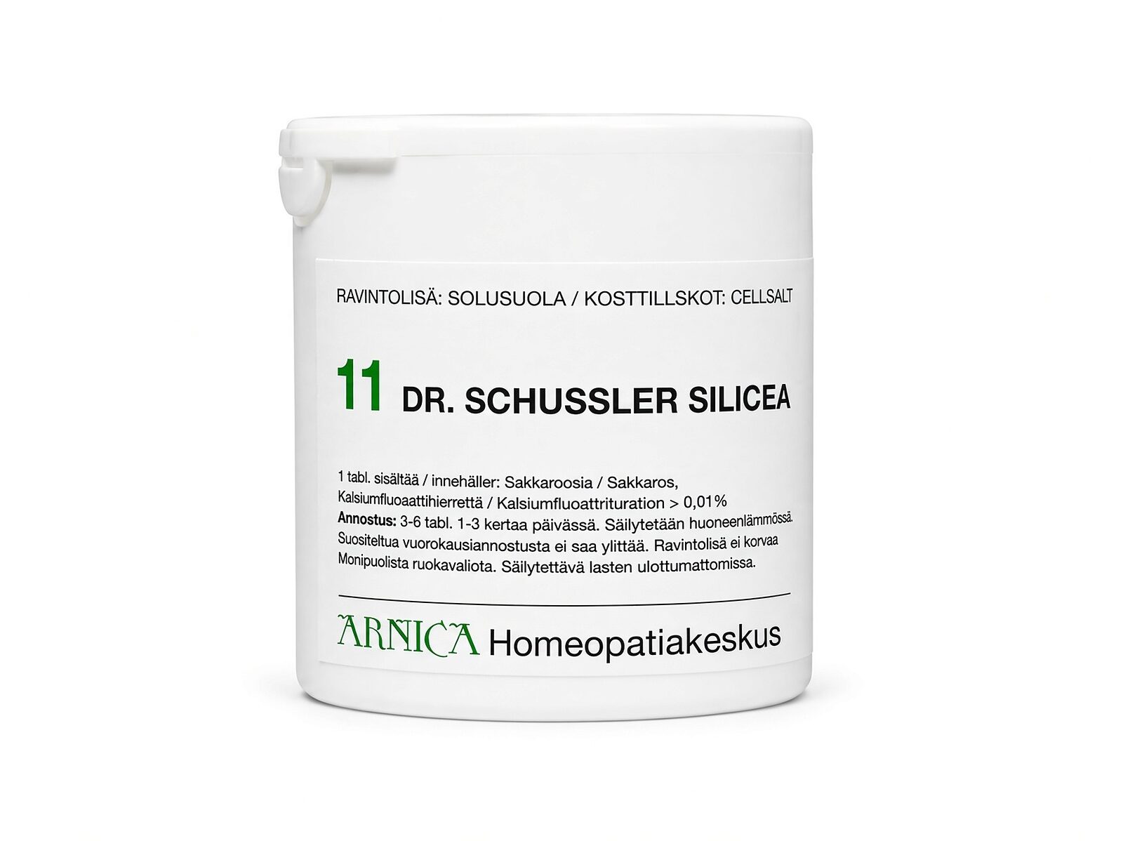 Schussler solusuola 11 Silicea