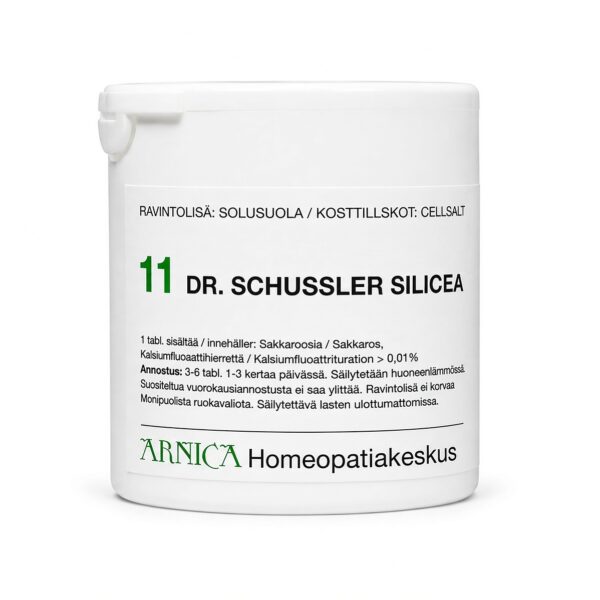 Schussler solusuola 11 Silicea