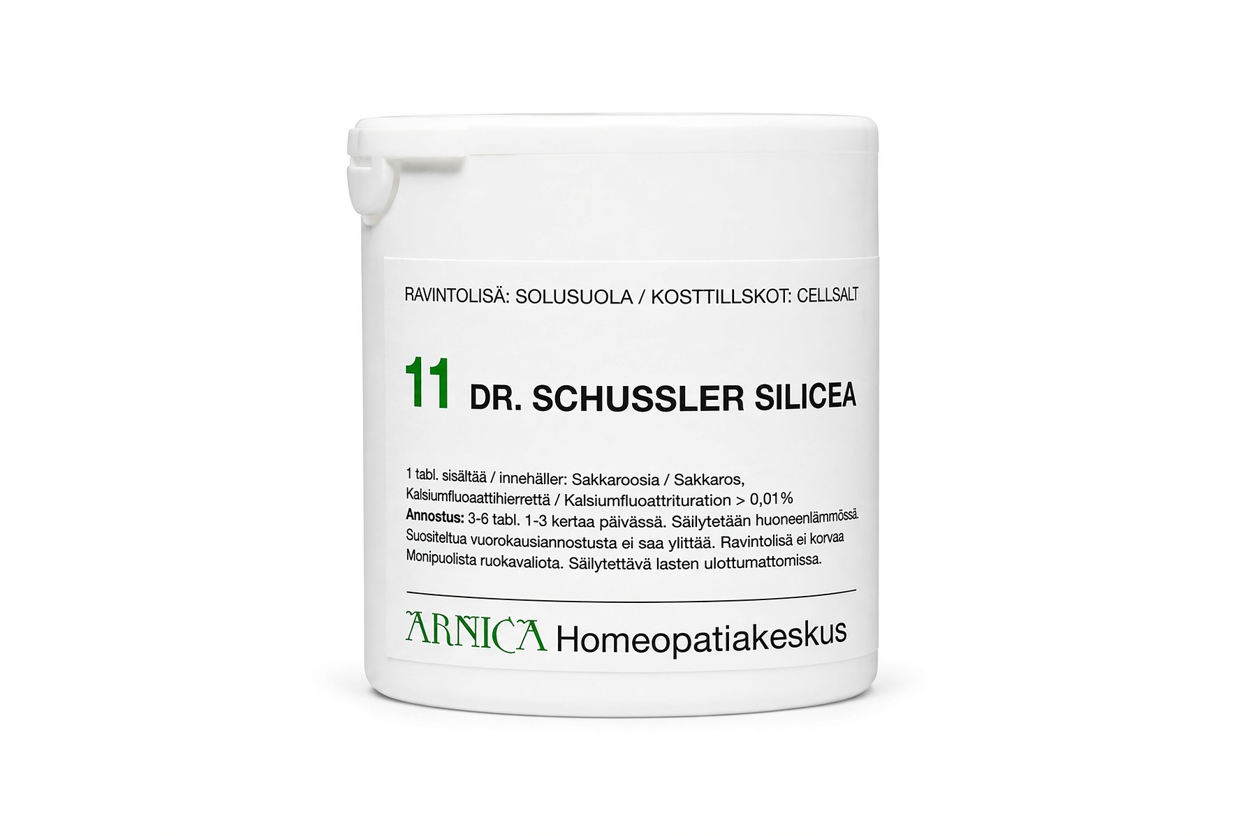 Schussler solusuola 11 Silicea
