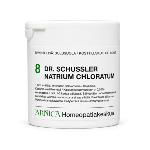 Schüssler solusuola 8 Natrium Chloratum