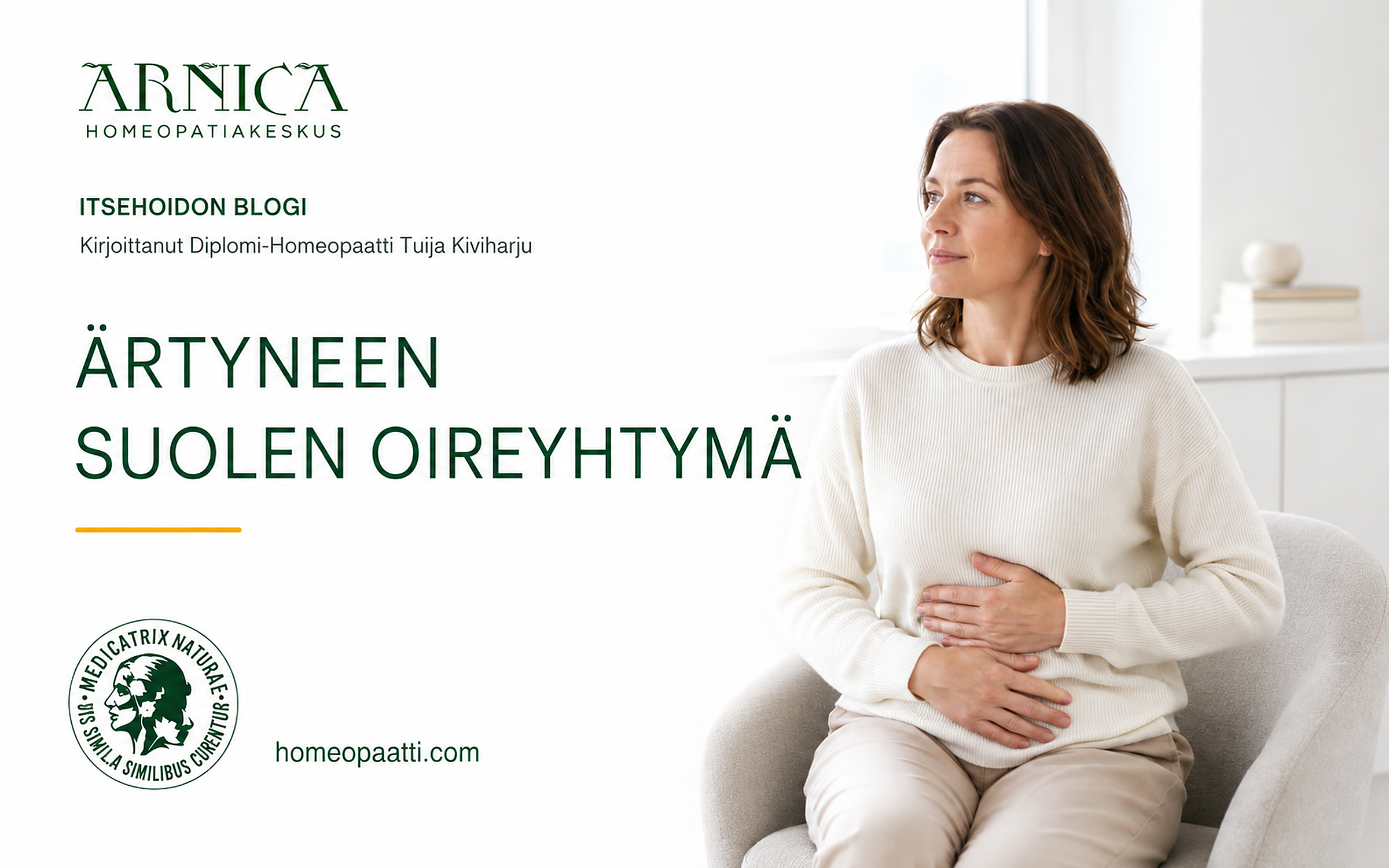 ÄRTYNEEN SUOLEN OIREYHTYMÄ