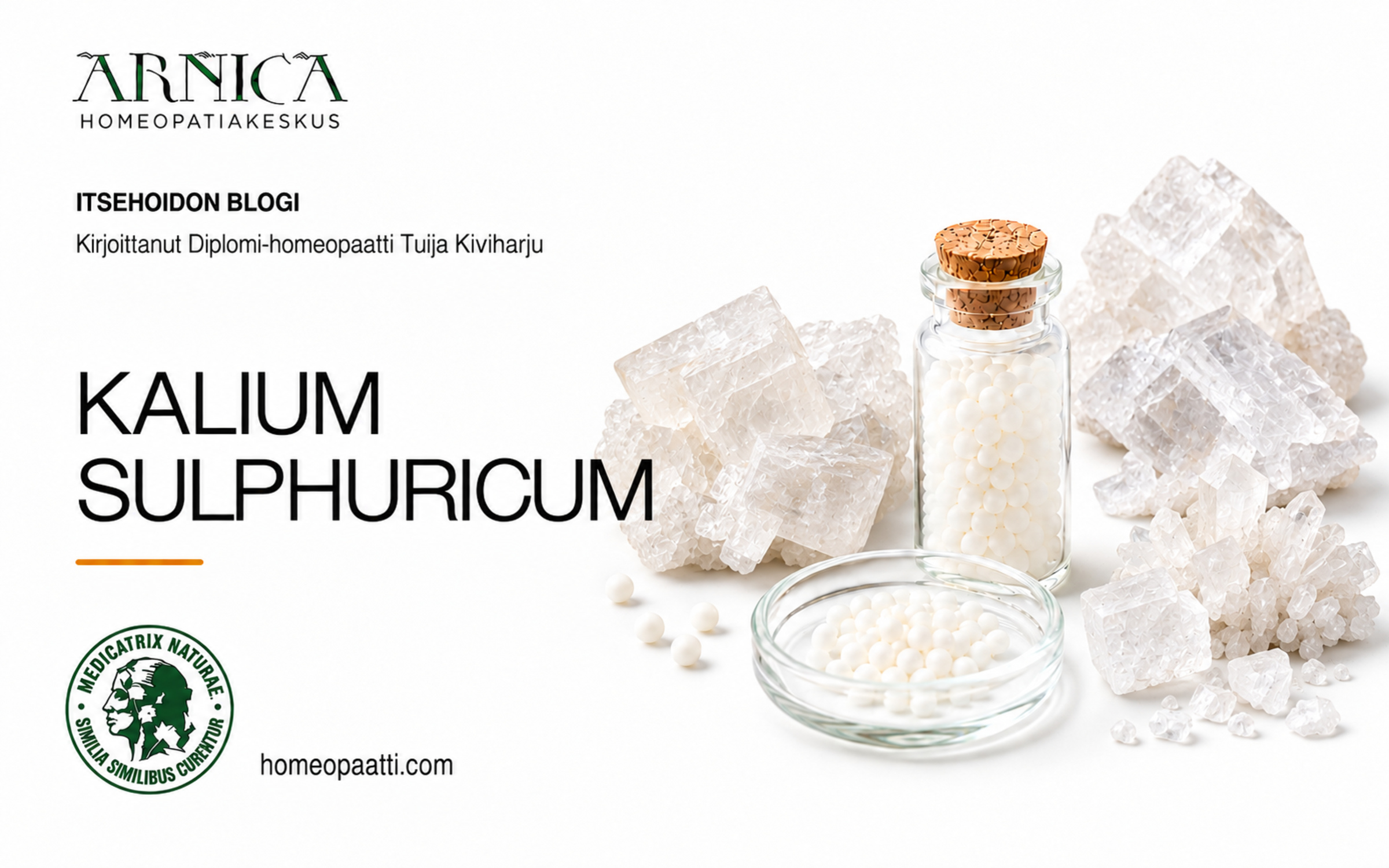 KALIUM SULPHURICUM – Solusuola nro 6 tutuksi
